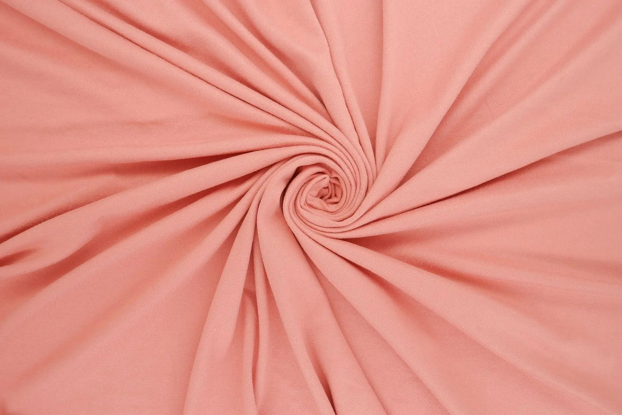 1 Yard DTY Brushed Knit Fabric Soft Stretch Polyester Spandex 58/60 Inches Wide