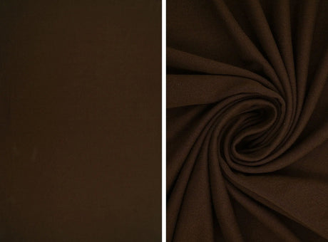 1 Yard DTY Brushed Knit Fabric Soft Stretch Polyester Spandex 58/60 Inches Wide