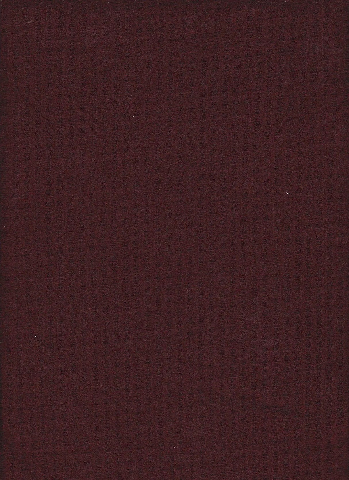 1 Yard Waffle Brushed Solid Fabric, 58/60? Wide Polyester Rayon Spandex Blend