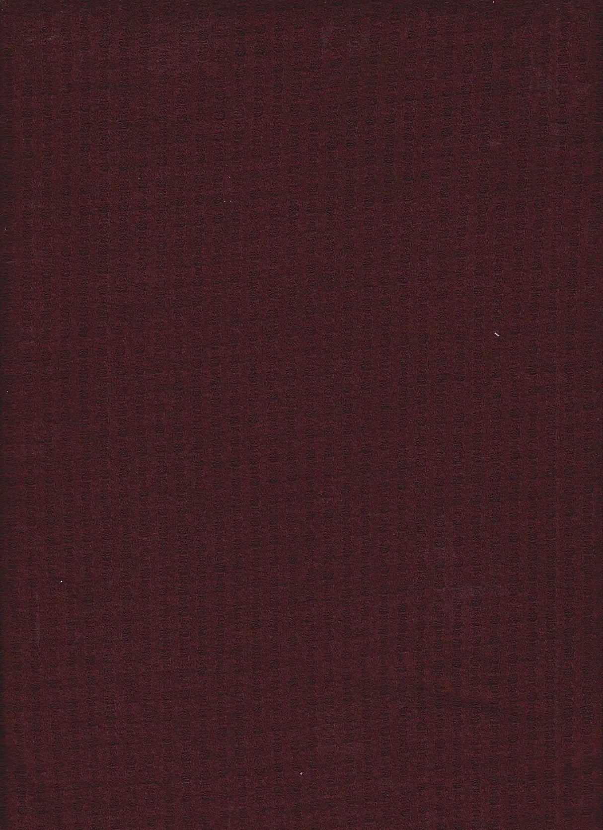 1 Yard Waffle Brushed Solid Fabric, 58/60'' Wide Polyester Rayon Spandex Blend