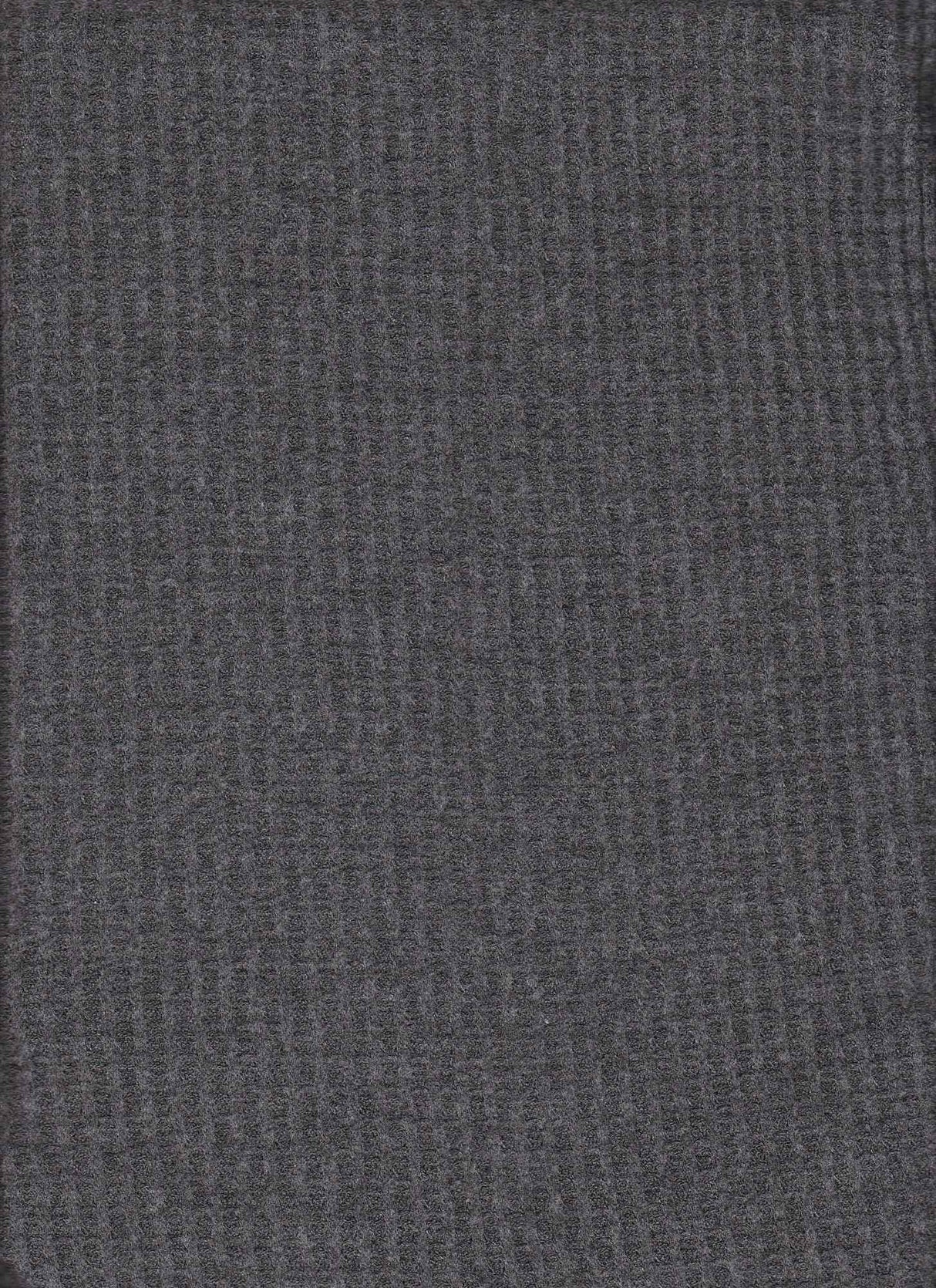 1 Yard Waffle Brushed Solid Fabric, 58/60? Wide Polyester Rayon Spandex Blend