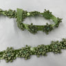 1 Yard Beaded 3D Guipure Floral Lace Trimming on Ribbon | 1" Wide | Elegant Trim for Bridal, Formal & Dancewear