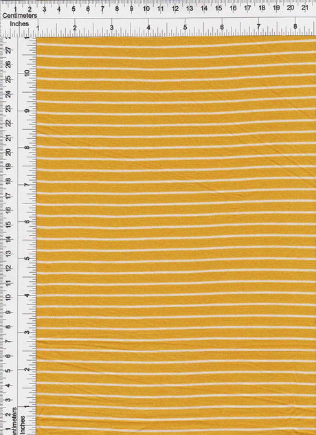 Rayon Spandex Jersey Yarn Dye Stripe Fabric 1 Yard Soft Stretch Lightweight 58/60" Wide