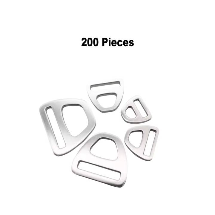 Aluminum Alloy Tri-Glide Slider Buckle for Bag Straps