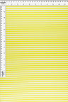 1 Yard Ribbed Horizontal Stripe Y/D Fabric 180 GSM Poly Rayon Spandex Blend 52/54" Width