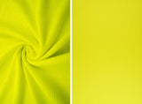 1 Yard Rib 2x1 Solid Knit Fabric, 54/56? Wide Polyester Spandex Blend