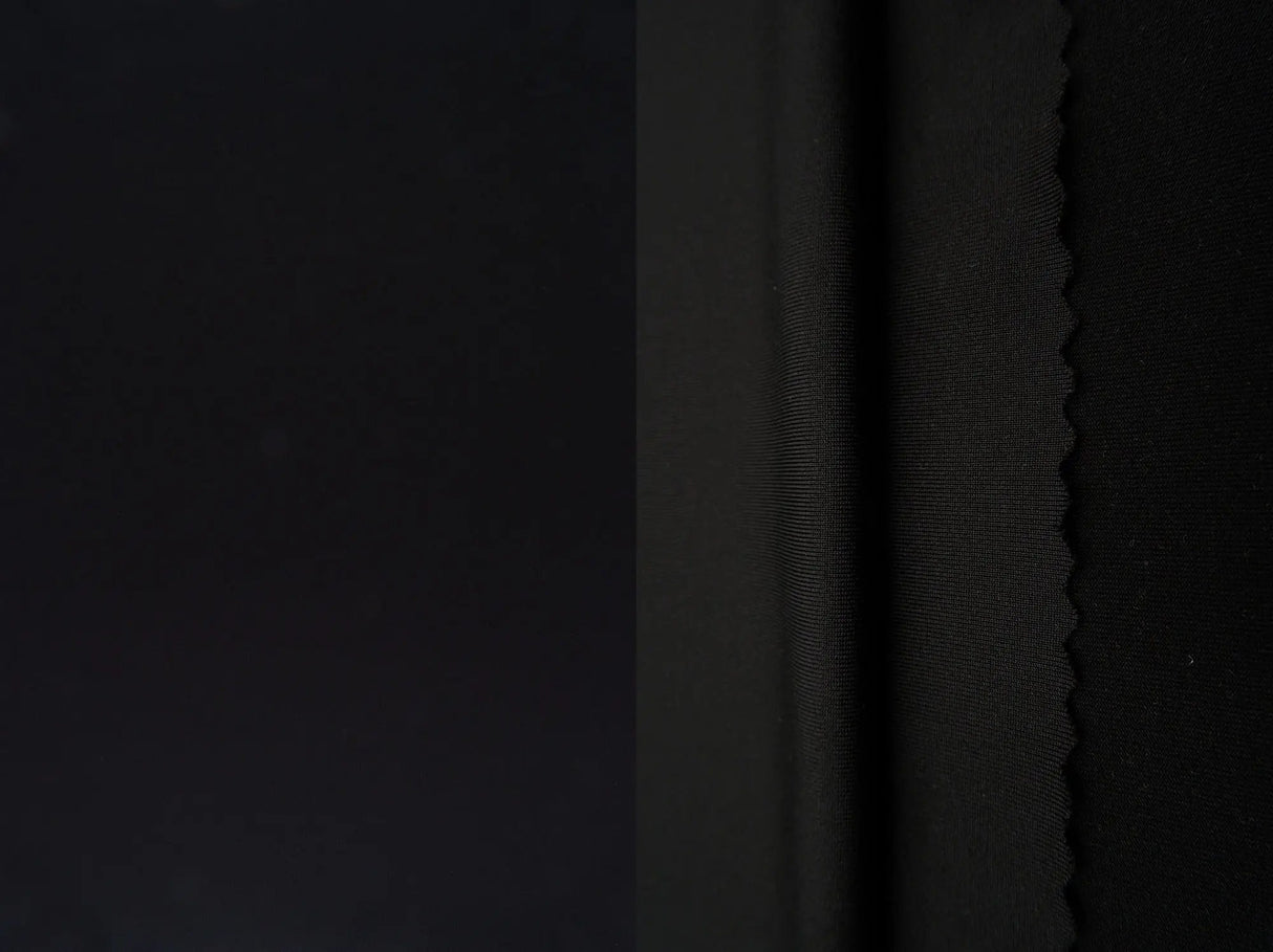 1 Yard Solid Activewear Stretch Knit Fabric 240 GSM, 58/60'' Wide Polyester Spandex Blend