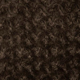 Swirl Rosebud Faux Fur 1 Yard Fabric 100% Polyester, 60″ Wide, 450 GSM Ultra Soft Plush Material