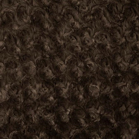 Swirl Rosebud Faux Fur 1 Yard Fabric 100% Polyester, 60″ Wide, 450 GSM Ultra Soft Plush Material