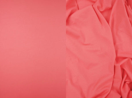 1 Yard Solid DTY Brushed Knit Fabric, 58/60'' Wide Polyester Spandex Blend