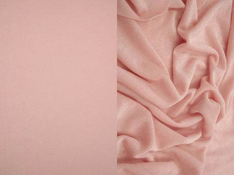 1 Yard Slinky Rib Knit Fabric 1x1 Solid Polyester Spandex Stretch 52/54 Inches