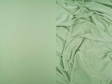 1 Yard Slinky Rib 1x1 Solid Knit Fabric 240 GSM, 52/54? Wide Polyester Spandex Blend