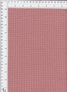 Waffle Brushed Solid Fabric 1 Yard Soft Stretch Textured Knit 58/60" Wide