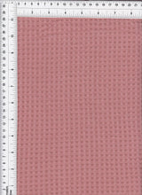 1 Yard Waffle Brushed Solid Fabric, 58/60? Wide Polyester Rayon Spandex Blend