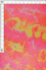 1 Yard Polyester Spandex Mesh Fishnet Fabric Tie Dye Print Soft Stretch Lightweight 58/59" Width