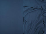 1 Yard DTY Brushed Solid Knit Fabric, 58/60'' Wide Polyester Spandex Blend