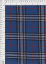 Double Knit Jacquard Plaid Fabric Stretch Polyester Spandex 58/60 Inches Wide