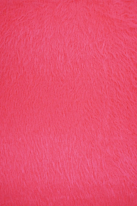 1 Yard Fake Feather Hacci Mohair Knit Fabric 290 GSM, 60/62'' Wide Polyester Spandex Blend
