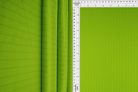 1 Yard Yummy Ribbed Solid Knit Fabric 8x3 Texture, Soft Polyester Spandex 58/60″ Wide