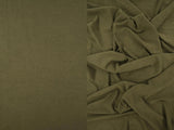 1 Yard Vortex Washed Jersey Solid Fabric, 58/60'' Wide Rayon Spandex Blend