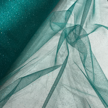 Glitter Mesh Fabric Sheer Lightweight Sparkle Polyester Yardage