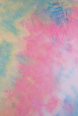 1 Yard DTY Brushed Tie-Dye Knit Fabric, 58/60'' Wide Polyester Spandex Blend