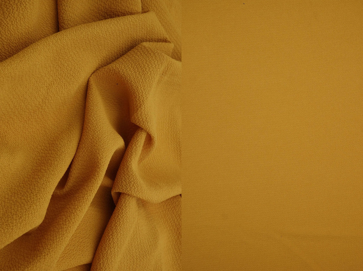 1 Yard Ghost Crepe Solid Stretch Woven Fabric for Drapery and Upholstery 57/58" Width