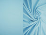 1 Yard DTY Brushed Solid Knit Fabric, 58/60'' Wide Polyester Spandex Blend