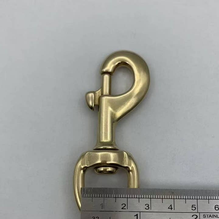 Solid Brass Trigger Hook for Purse & DIY Projects