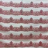 1 Yard Glitter Mesh Fabric | 55" Wide | Sparkling Mesh for Dresses, Costumes & Event Wear