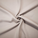 1 Yard Light Gray Triacetate Poly Crepe Back Satin Fabric Apparel Dressmaking 54 Inches Width