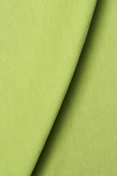 1 Yard Chartreuse Softened Linen Fabric, Lightweight Solid 62 Inches Wide for Apparel and Home Décor