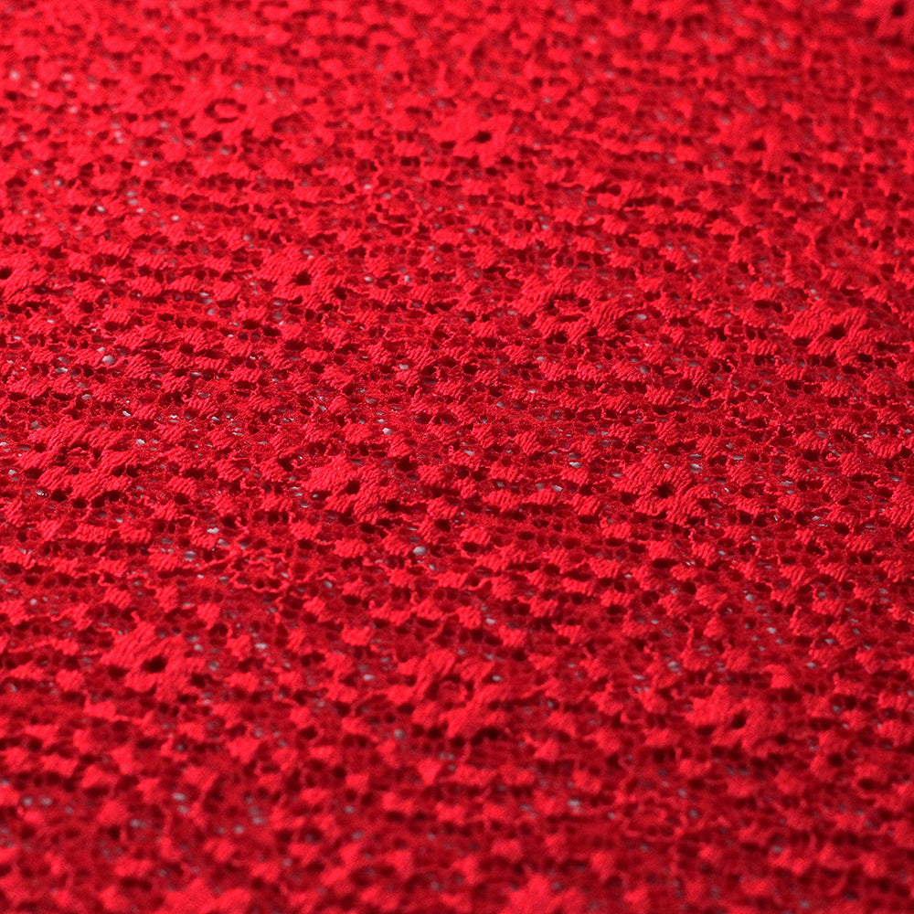 Sassy Stretch Lace Nylon Spandex Fabric - Multiple Colors, Floral Lace, 58/60" Width (1 Yard)