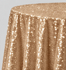 Glitz Sequin Round Tablecloth 90 Inch Sparkle Polyester Cover