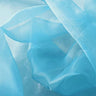 1 Yard Sparkle Crystal Sheer Organza Fabric, 60? Wide Shiny 100% Polyester Fabric for Fashion, Crafts, Decorations