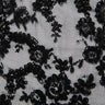 1 Yard Re-Embroidered Lace Fabric Cord Extravagant Floral Design Luxurious