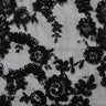 1 Yard Re-Embroidered Lace Fabric Cord Extravagant Floral Design Luxurious