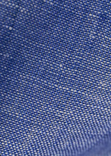 1 Yard Blue or Off White 2 Tone Melange Linen Fabric Lightweight Flat Weave 58 Inches Wide
