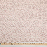 1 Yard Exquisite Mesh Lace Fabric with Metallic Embroidered Floral Pattern 52" Wide