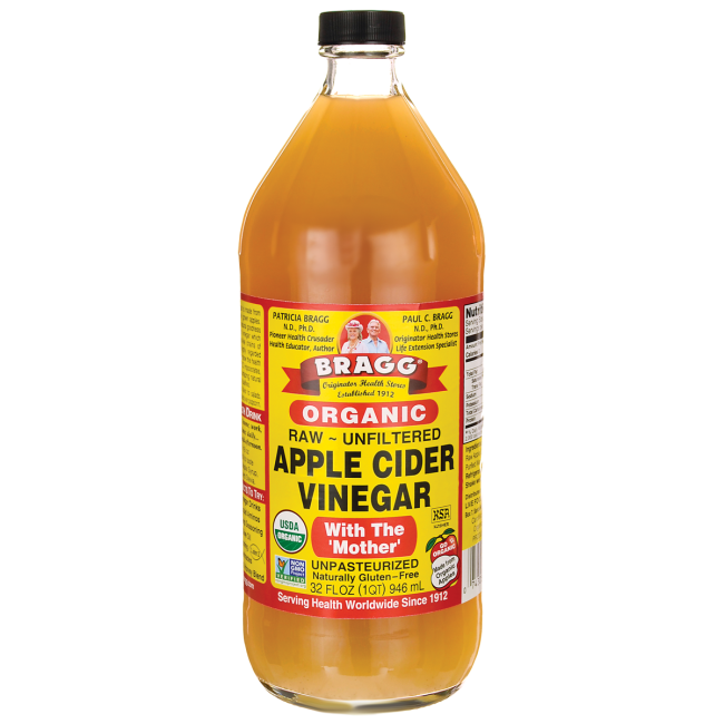 BRAGG ORGANIC APPLE CIDER VINEGAR 946 ML