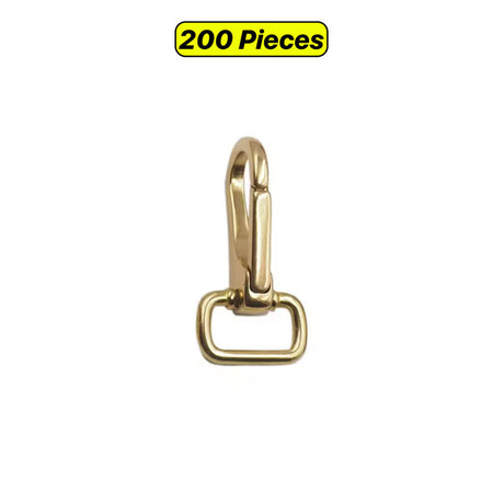 Solid Brass Lobster Clasp Hook for Keychains & Handbags