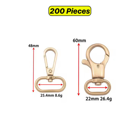 Strong Swivel Snap Hook for Handbag & DIY Projects