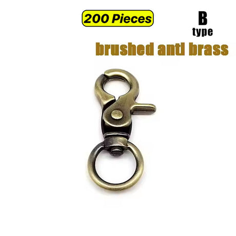 Shiny Metal Snap Hook for Bags & Handbag Straps