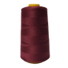 1 Pack of 6000 Yard Burgundy Spools Sewing Thread All Purpose 100% Spun Polyester Overlock Cone