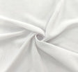 C.E.Y. Air Flow 100 Percent Polyester Fabric - Solid White, 58/60" Width (1 Yard)