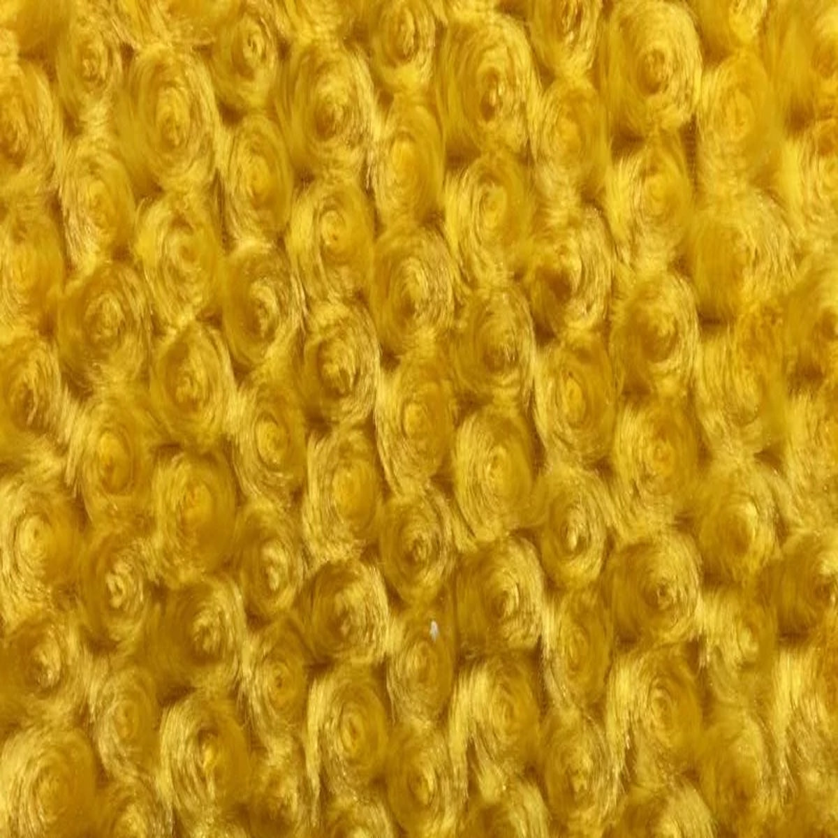 Swirl Rosebud Faux Fur 1 Yard Fabric 100% Polyester, 60″ Wide, 450 GSM Ultra Soft Plush Material