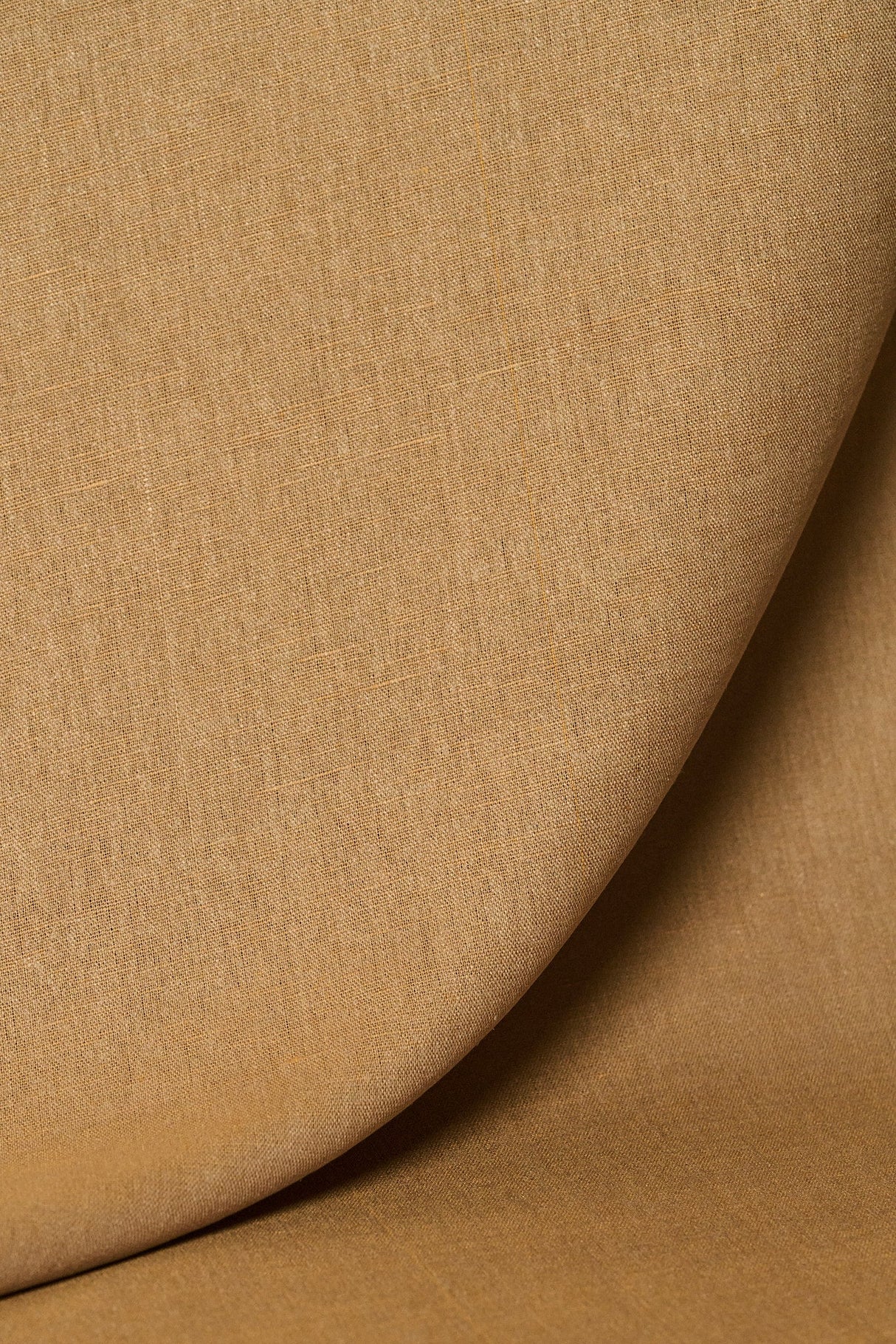 1 Yard Clay Linen Silk Blend Fabric Soft Flat Finish Midweight Woven 54" Width
