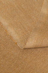 1 Yard Clay Linen Silk Blend Fabric Soft Flat Finish Midweight Woven 54" Width