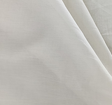 1 Yard Cotton Lawn Solid Cream Fabric Lightweight Soft 57/58" Width Apparel Sewing