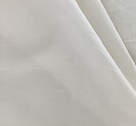 1 Yard Cotton Lawn Solid Cream Fabric Lightweight Soft 57/58" Width Apparel Sewing